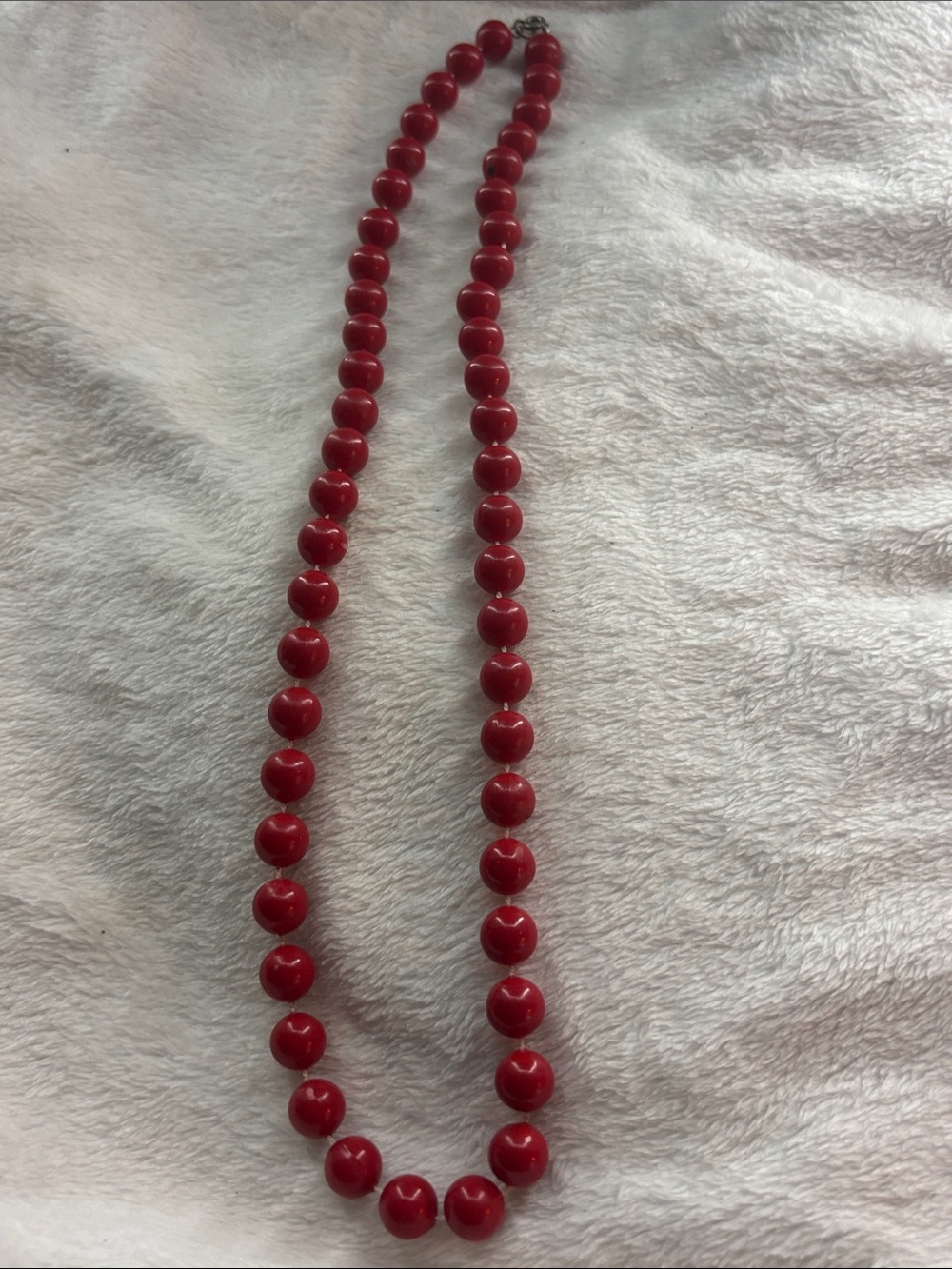 Red Beaded Necklace - Women Jewelry